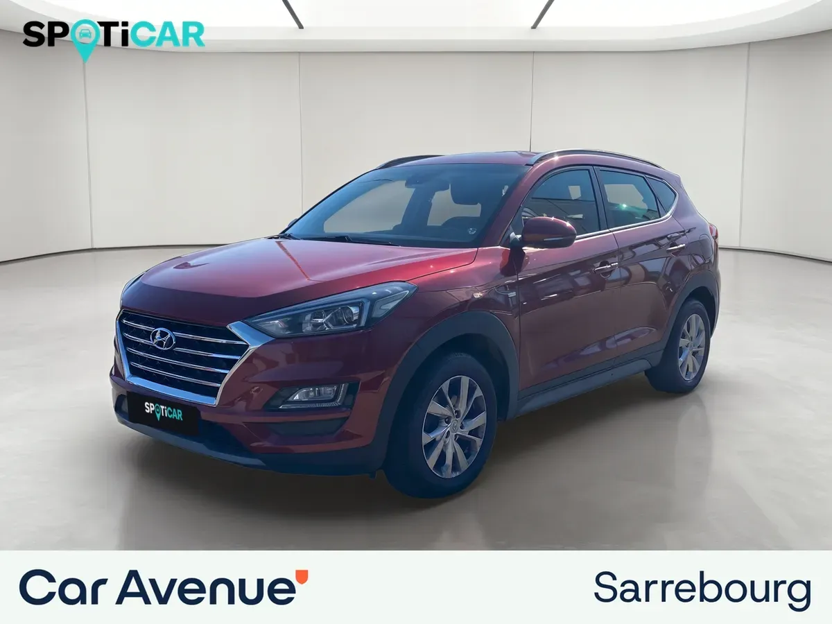 Hyundai Tucson rouge d'occasion