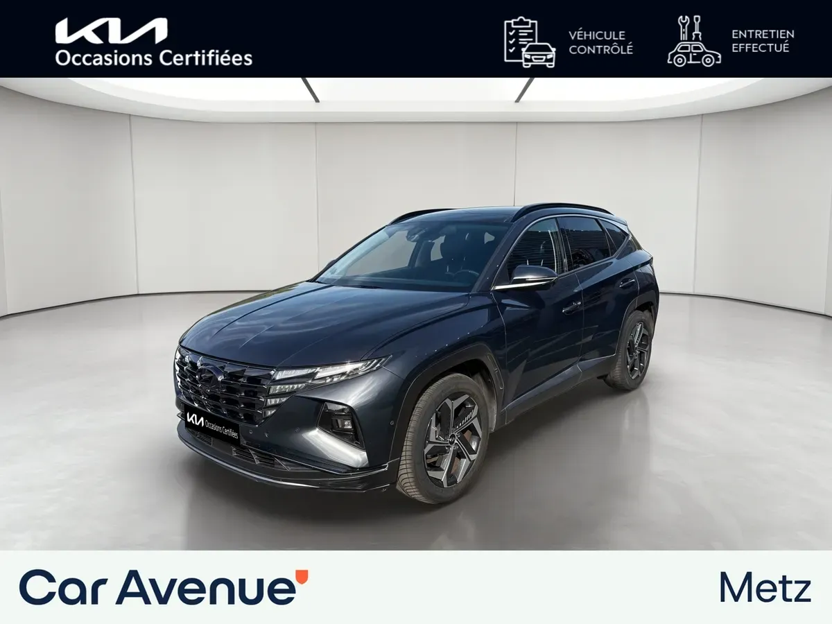 Hyundai Tucson gris d'occasion