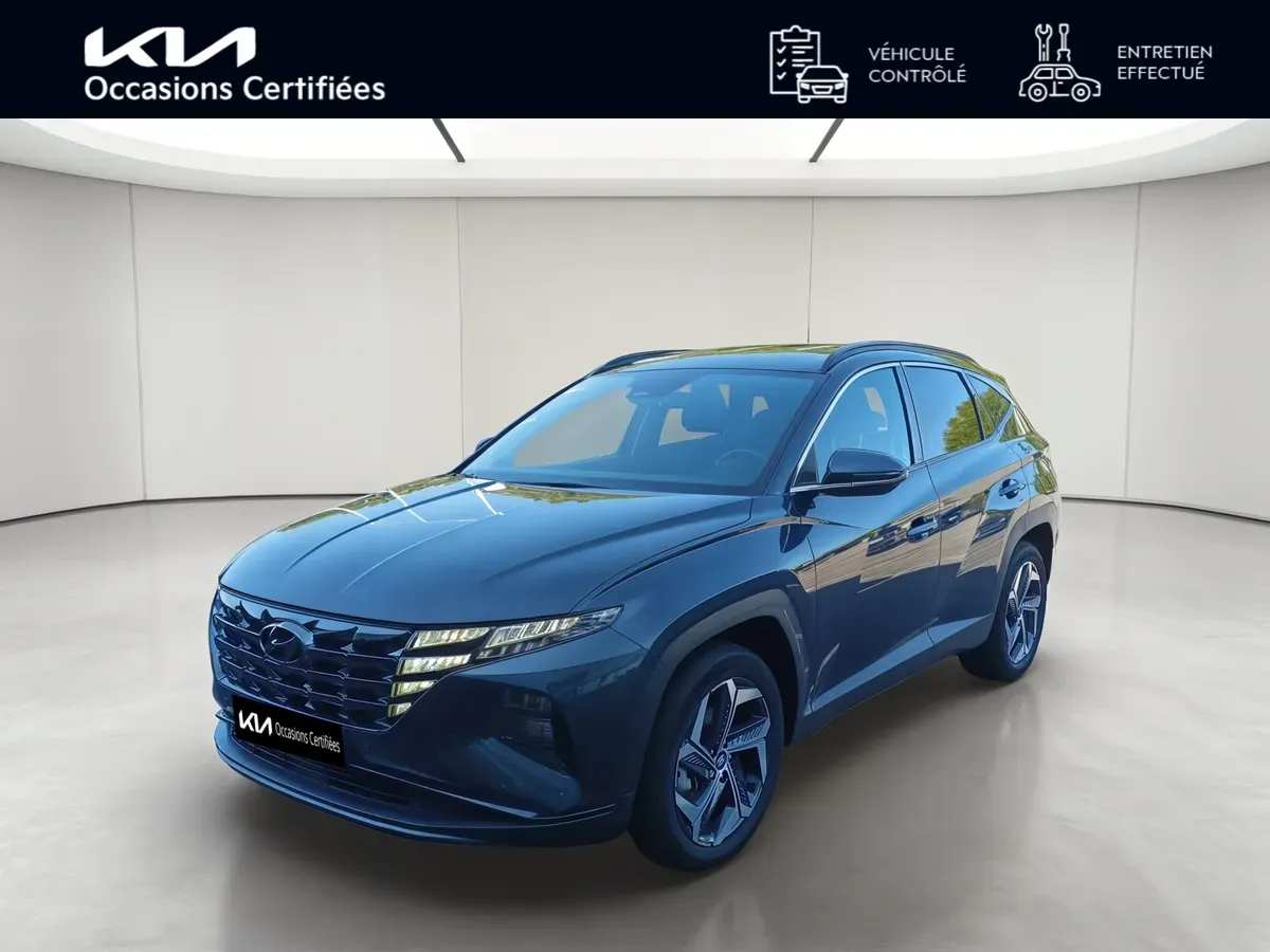 Hyundai Tucson bleu d'occasion