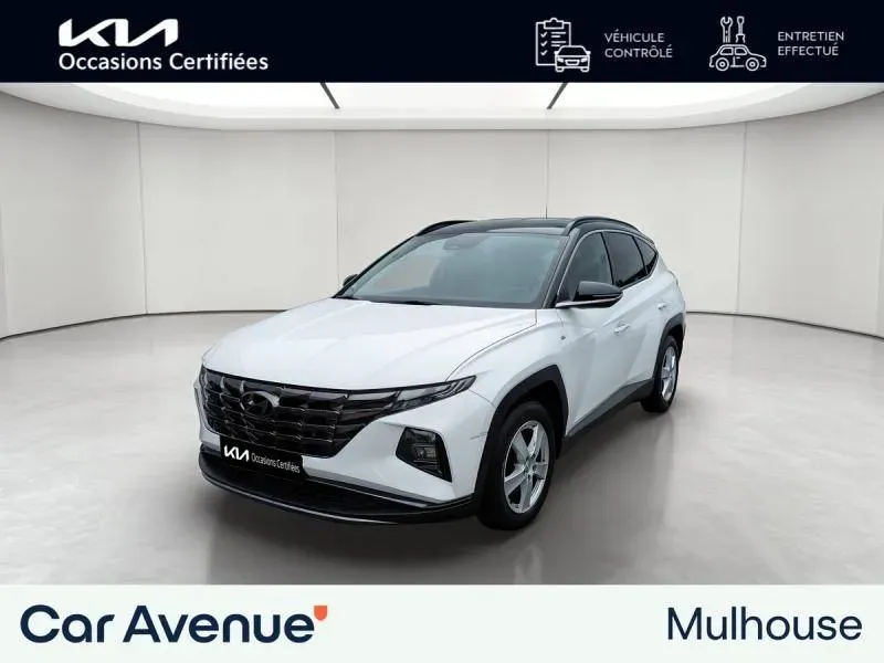 Hyundai Tucson polar white d'occasion