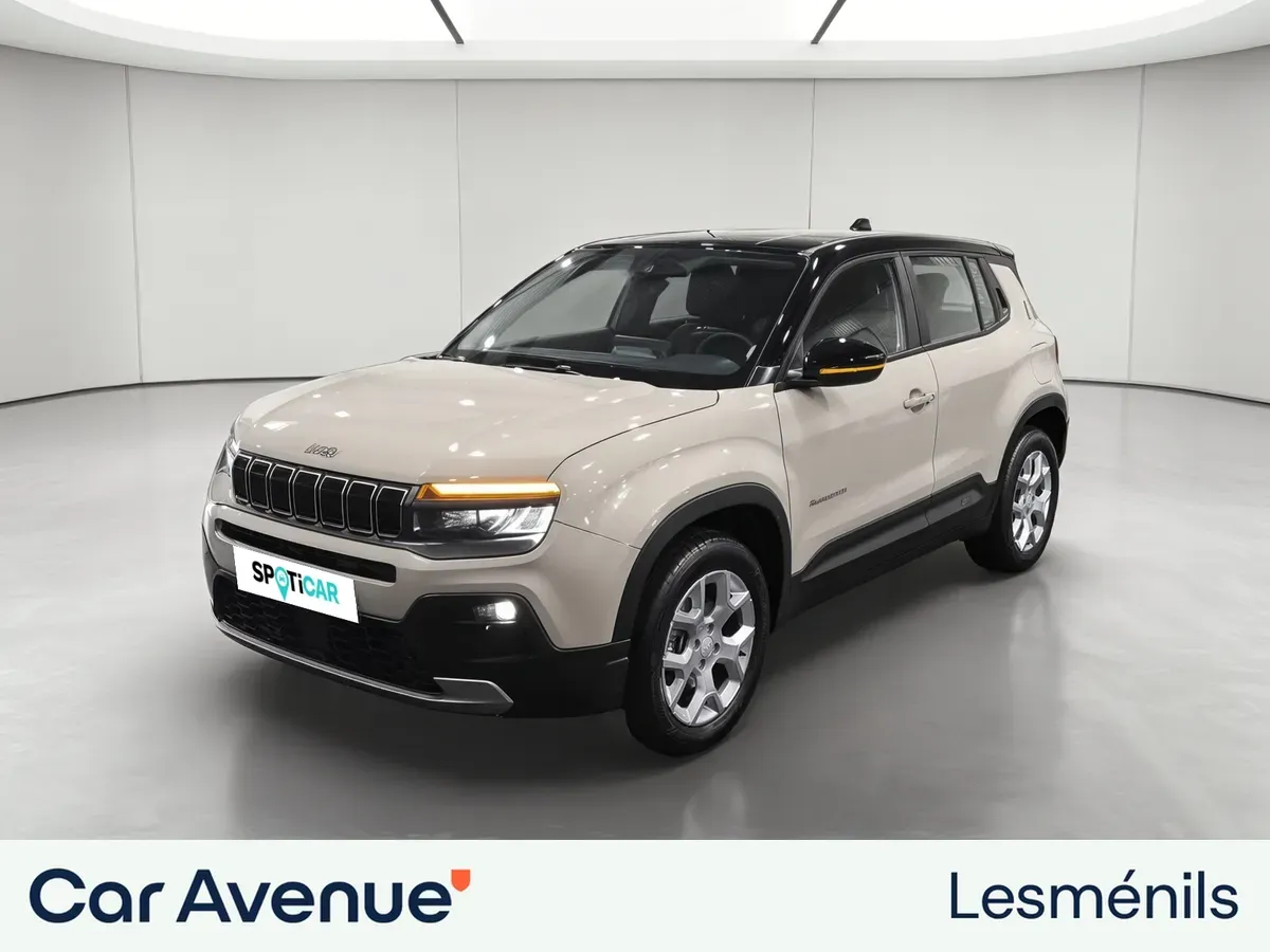 Jeep Avenger stone metallise + toit volcano d'occasion