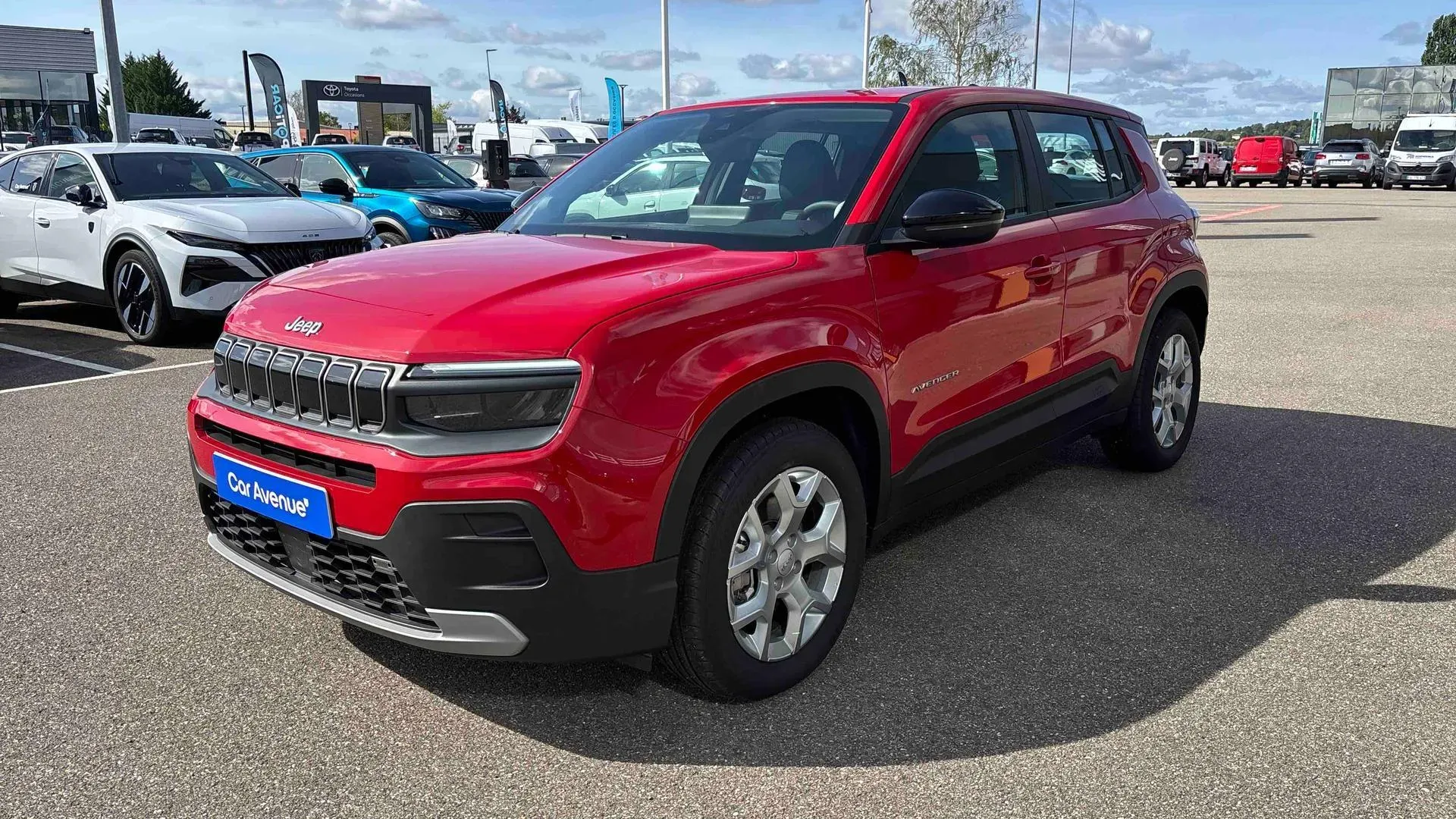 Jeep AVENGER ELECTRIQUE ruby d'occasion