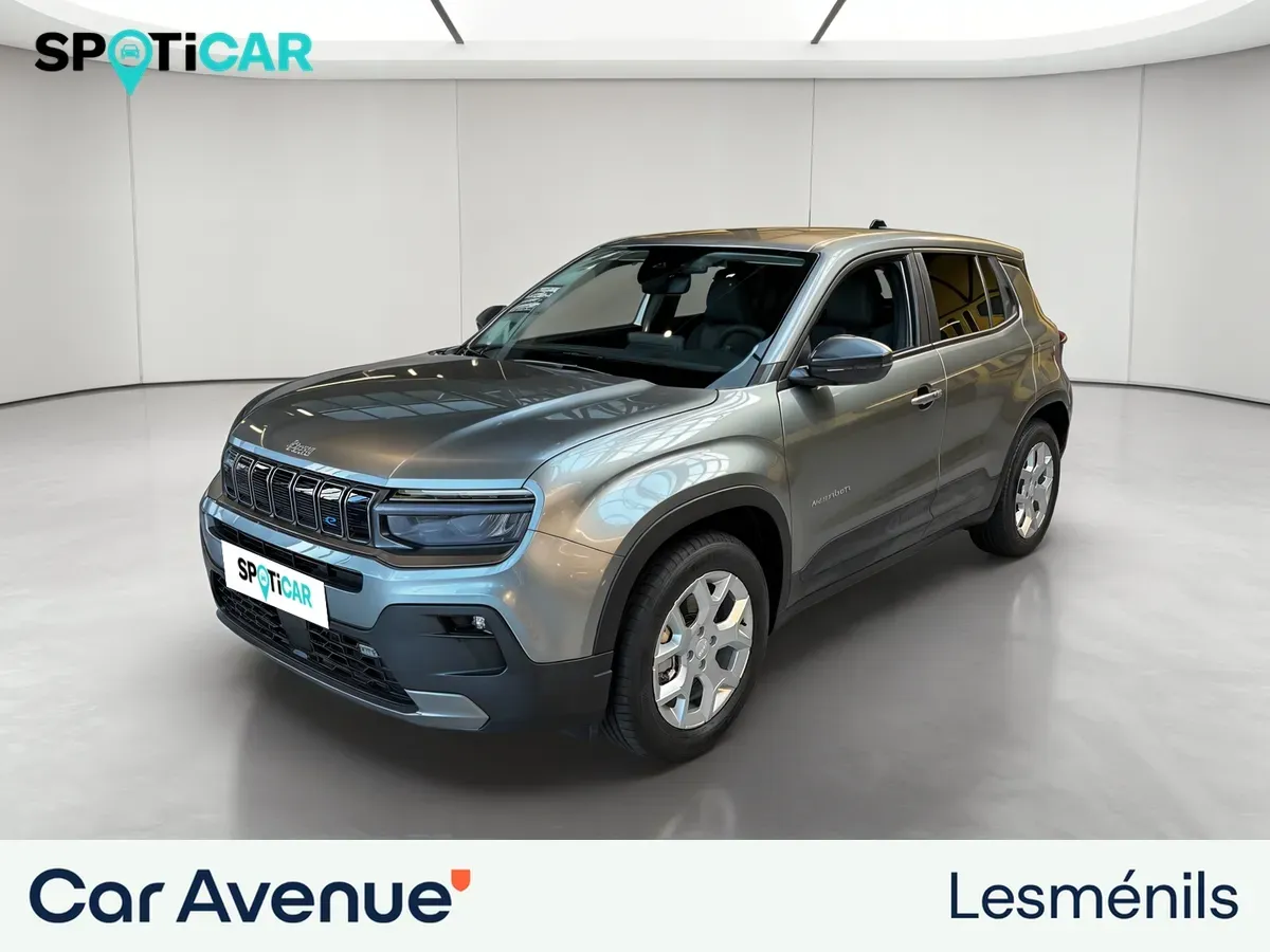 Jeep AVENGER ELECTRIQUE granite metallise d'occasion