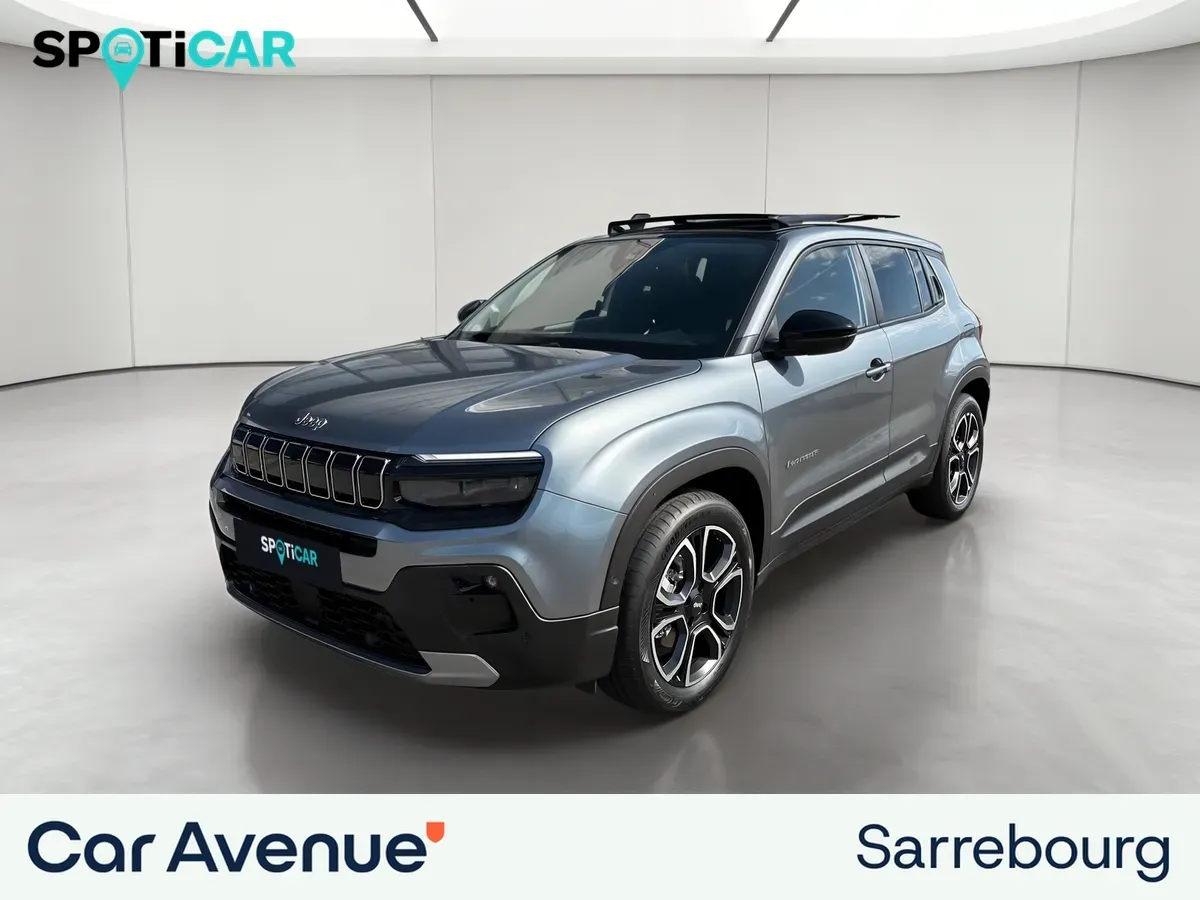 Jeep AVENGER ELECTRIQUE granite metallise neuf