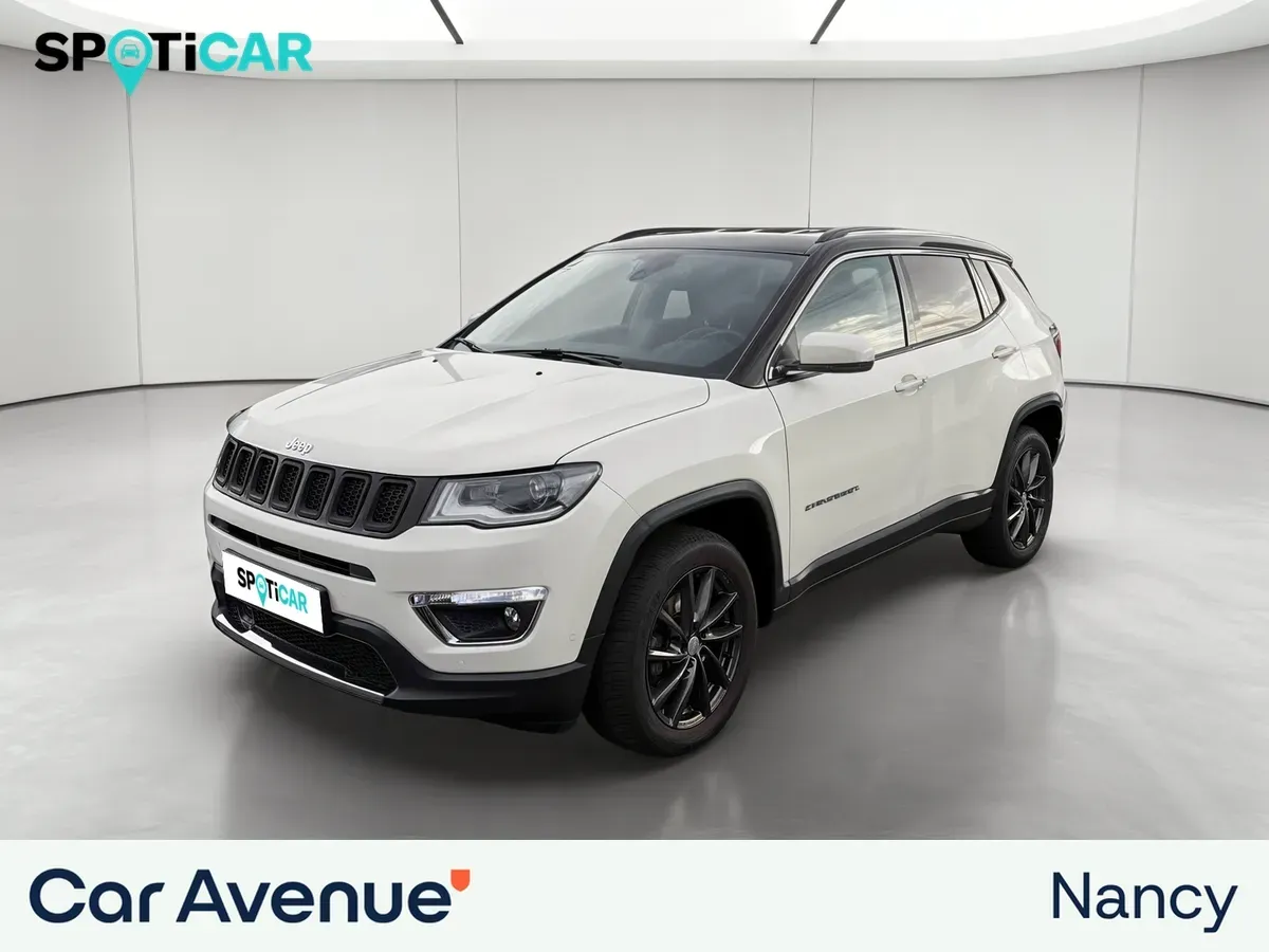 Jeep Compass blanc d'occasion