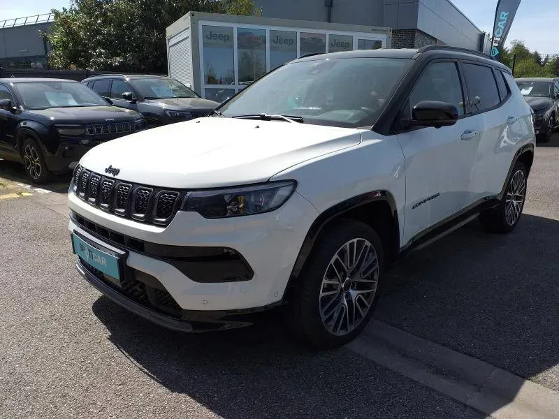 Jeep Compass alpine white+toit noir neuf