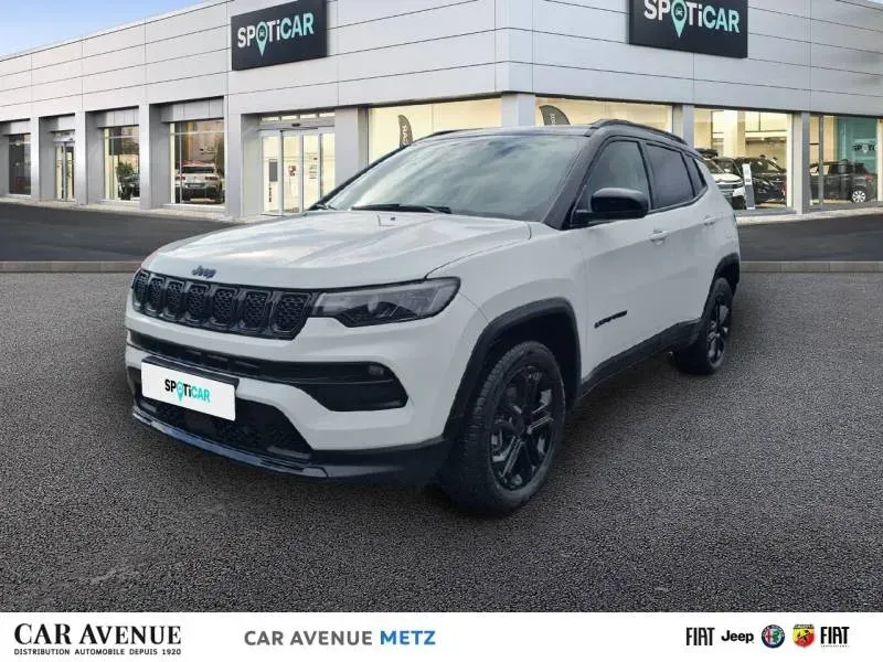 Jeep Compass alpine white+toit noir neuf
