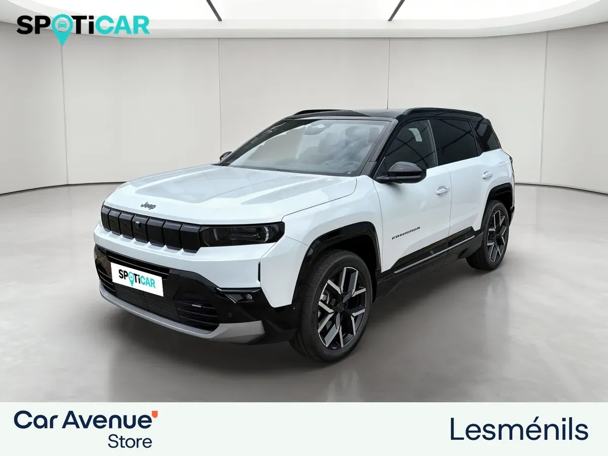 Jeep COMPASS PHEV antartica avec toit noir neuf