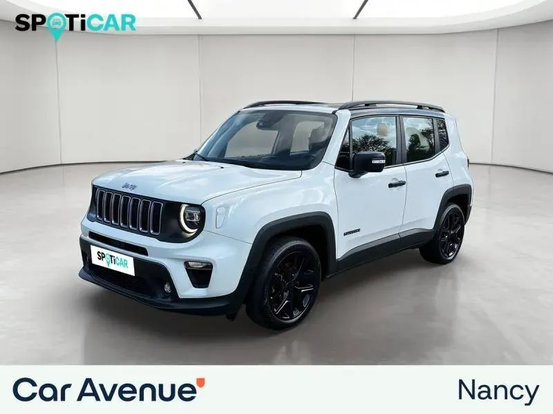 Jeep Renegade alpine white avec toit noir d'occasion