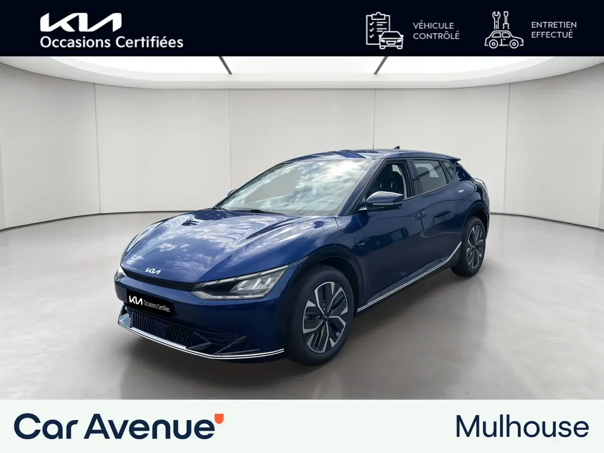 Kia EV6 bleu pacifique metallise d'occasion