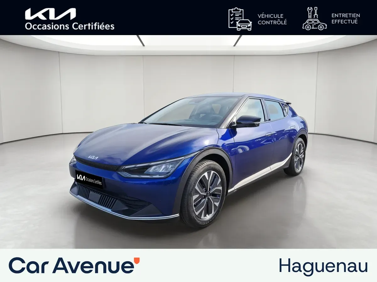 Kia EV6 bleu saphir metallise d'occasion