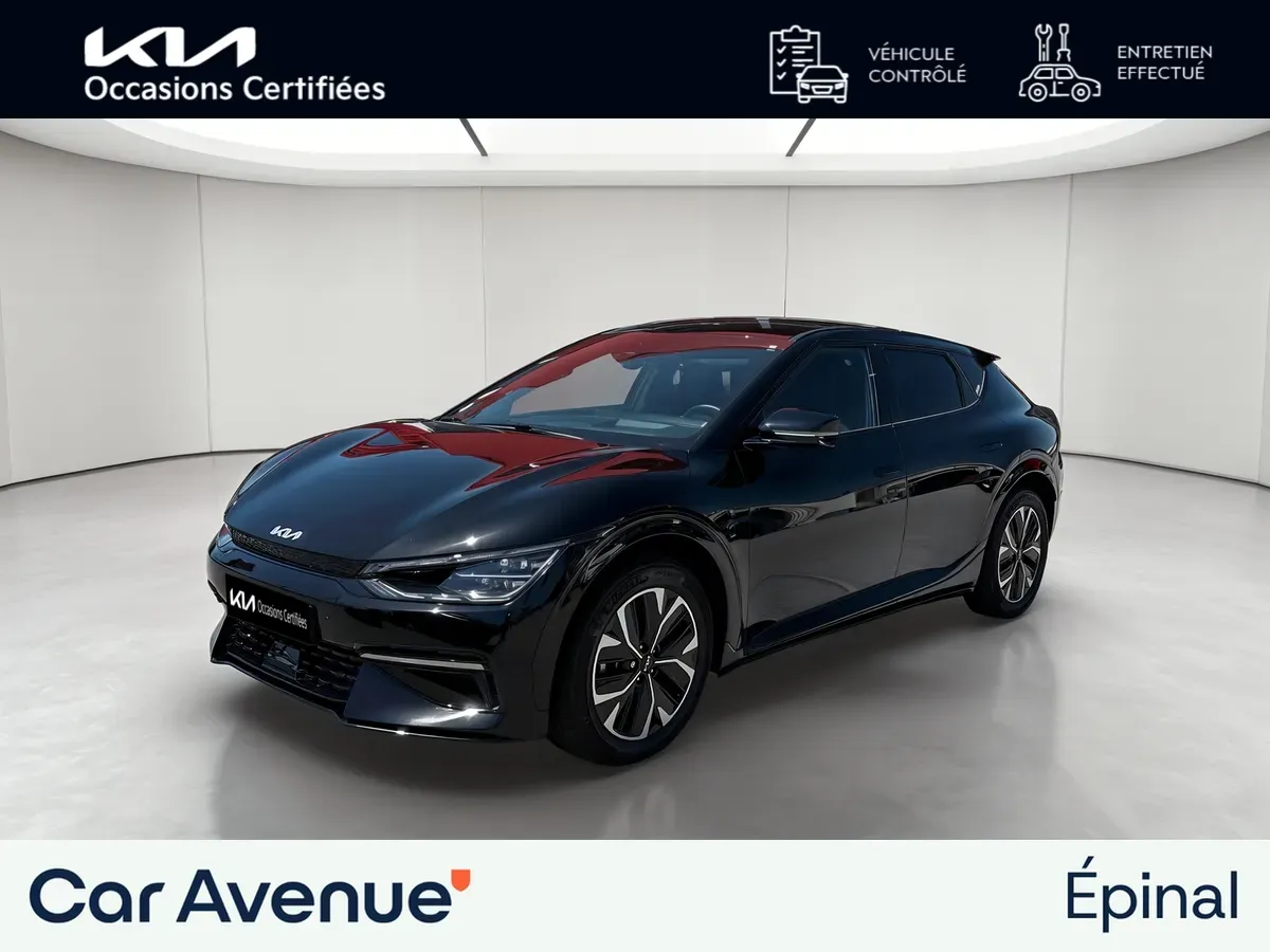 Kia EV6 aurora black pearl d'occasion