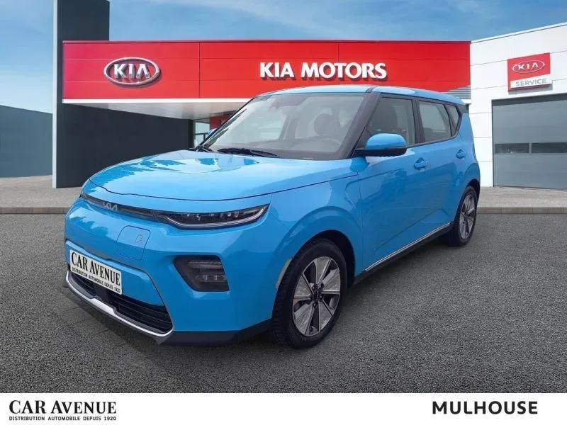 Kia e-Soul bleu cobalt d'occasion