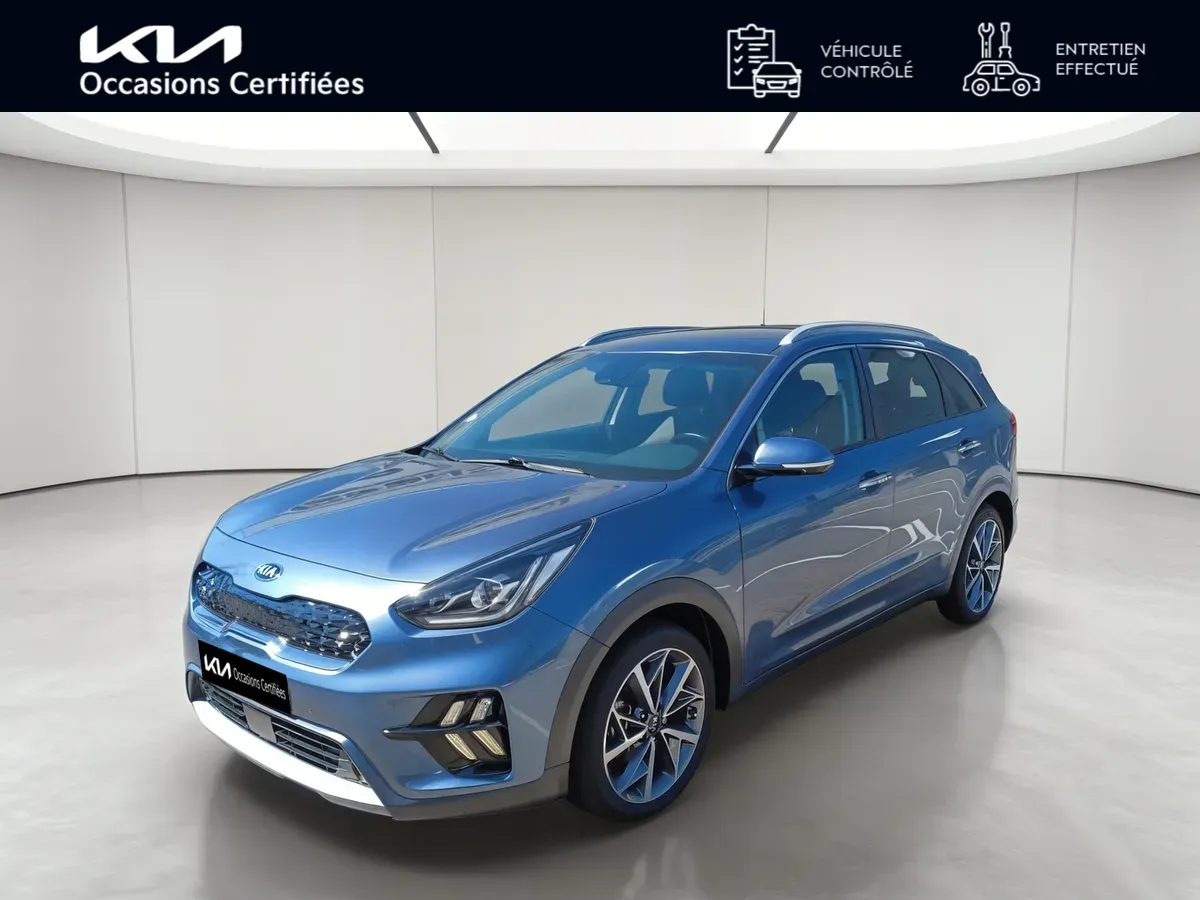 Kia NIRO BUSINESS gris aluminium d'occasion