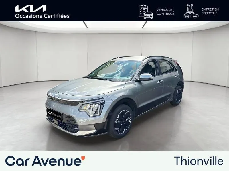 Kia Niro EV gris comete metallise d'occasion