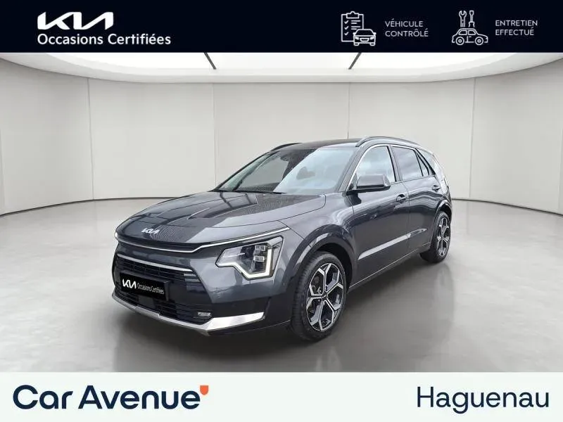 Kia Niro gris cosmique metallise d'occasion