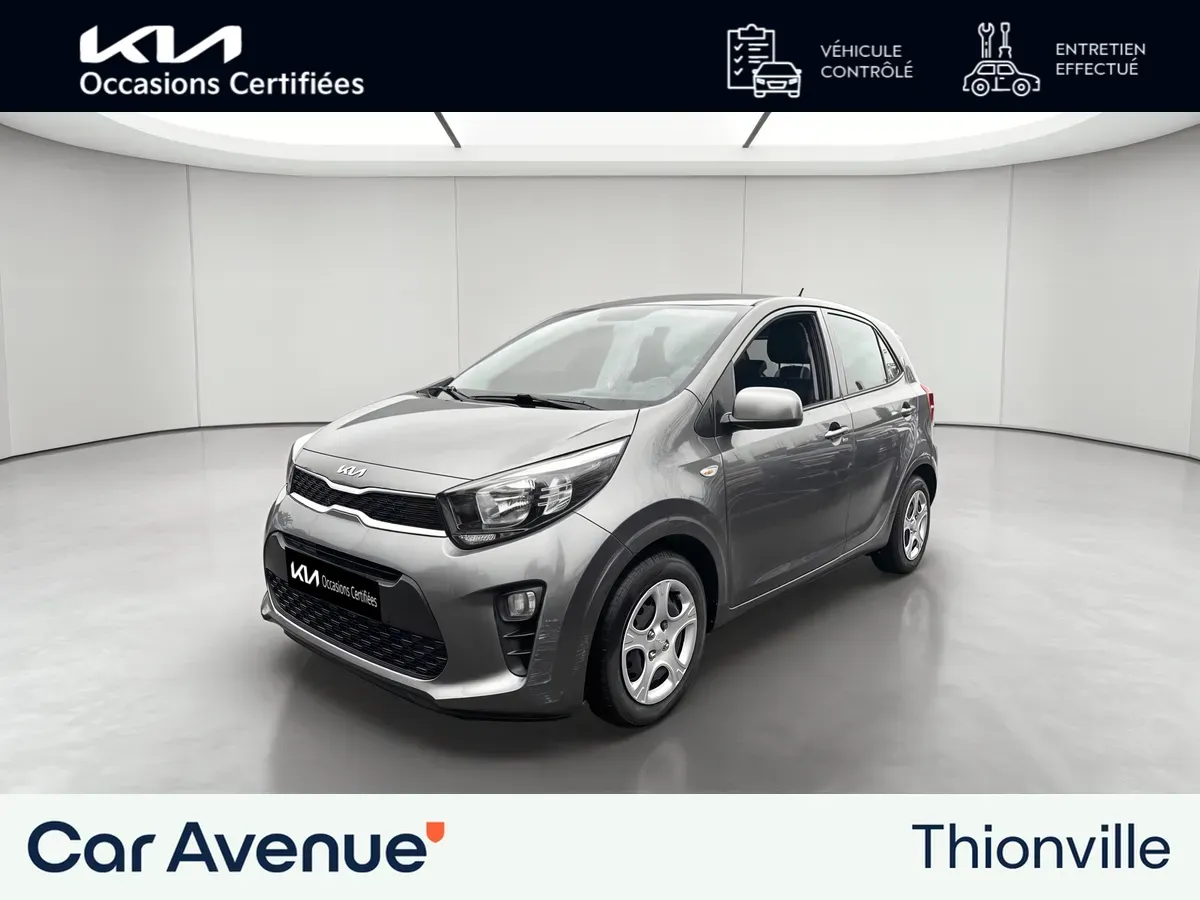 Kia Picanto gris d'occasion