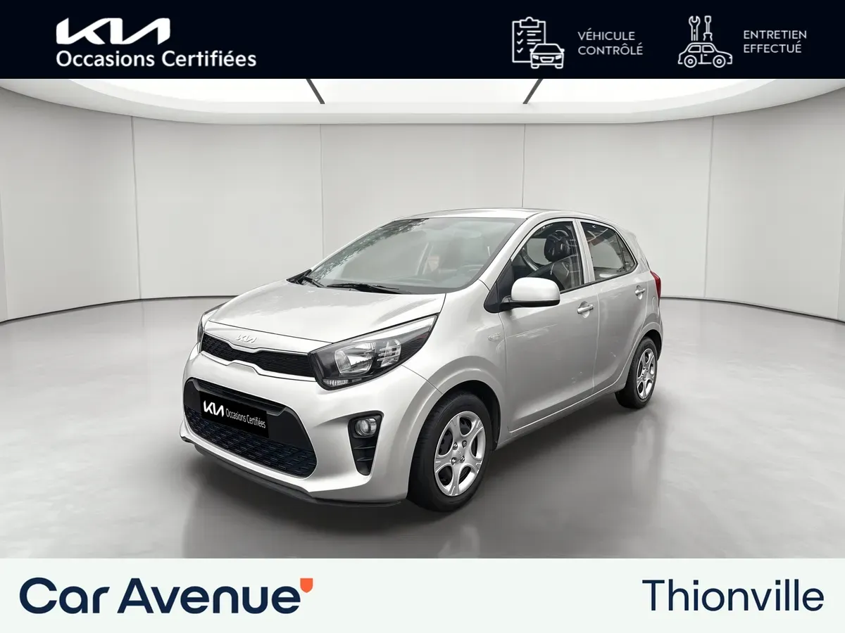 Kia Picanto gris d'occasion