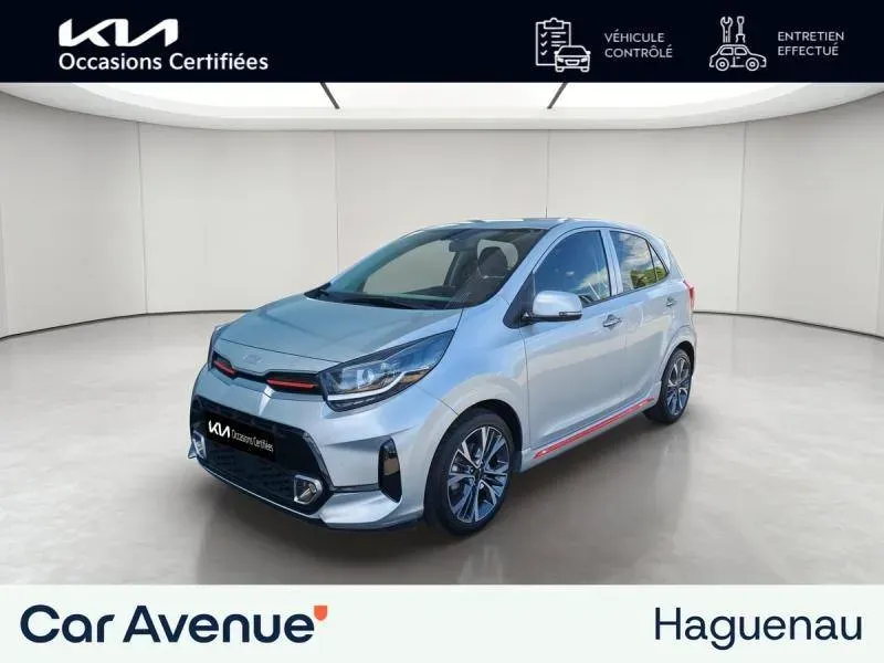 Kia Picanto gris d'occasion