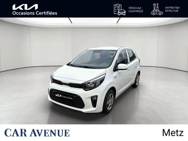 Kia PICANTO BUSINESS blanc celeste d'occasion