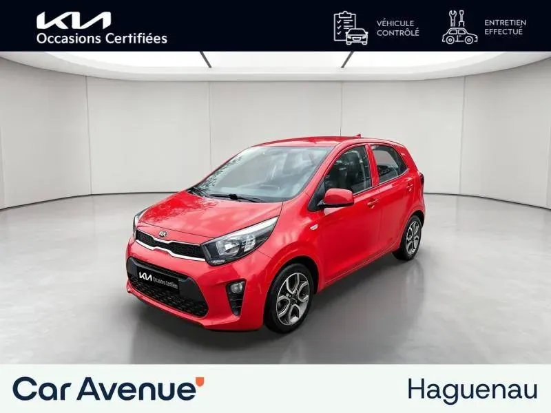 Kia PICANTO BUSINESS rouge grenat d'occasion