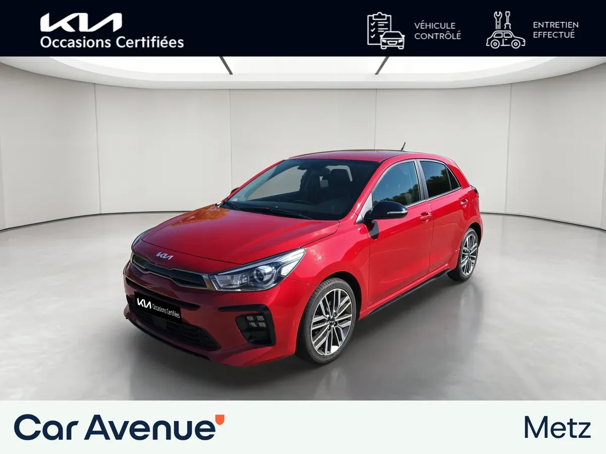 Kia Rio signal red d'occasion
