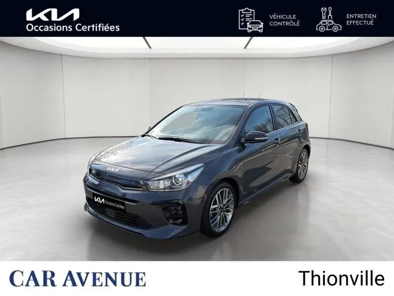 Kia Rio gris d'occasion