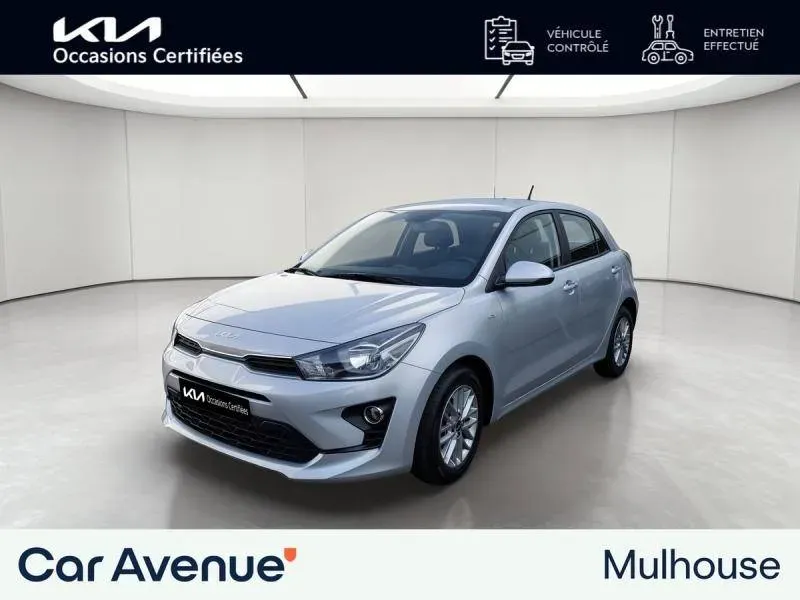 Kia RIO BUSINESS gris aluminium metallise d'occasion