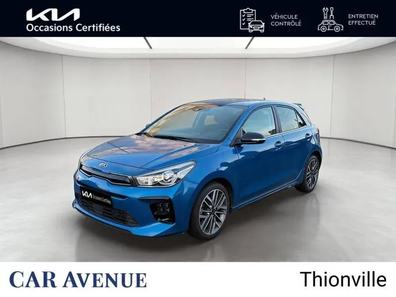 Kia RIO BUSINESS bleu azur metallise d'occasion