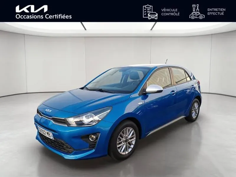 Kia RIO BUSINESS bleu azur metallise d'occasion