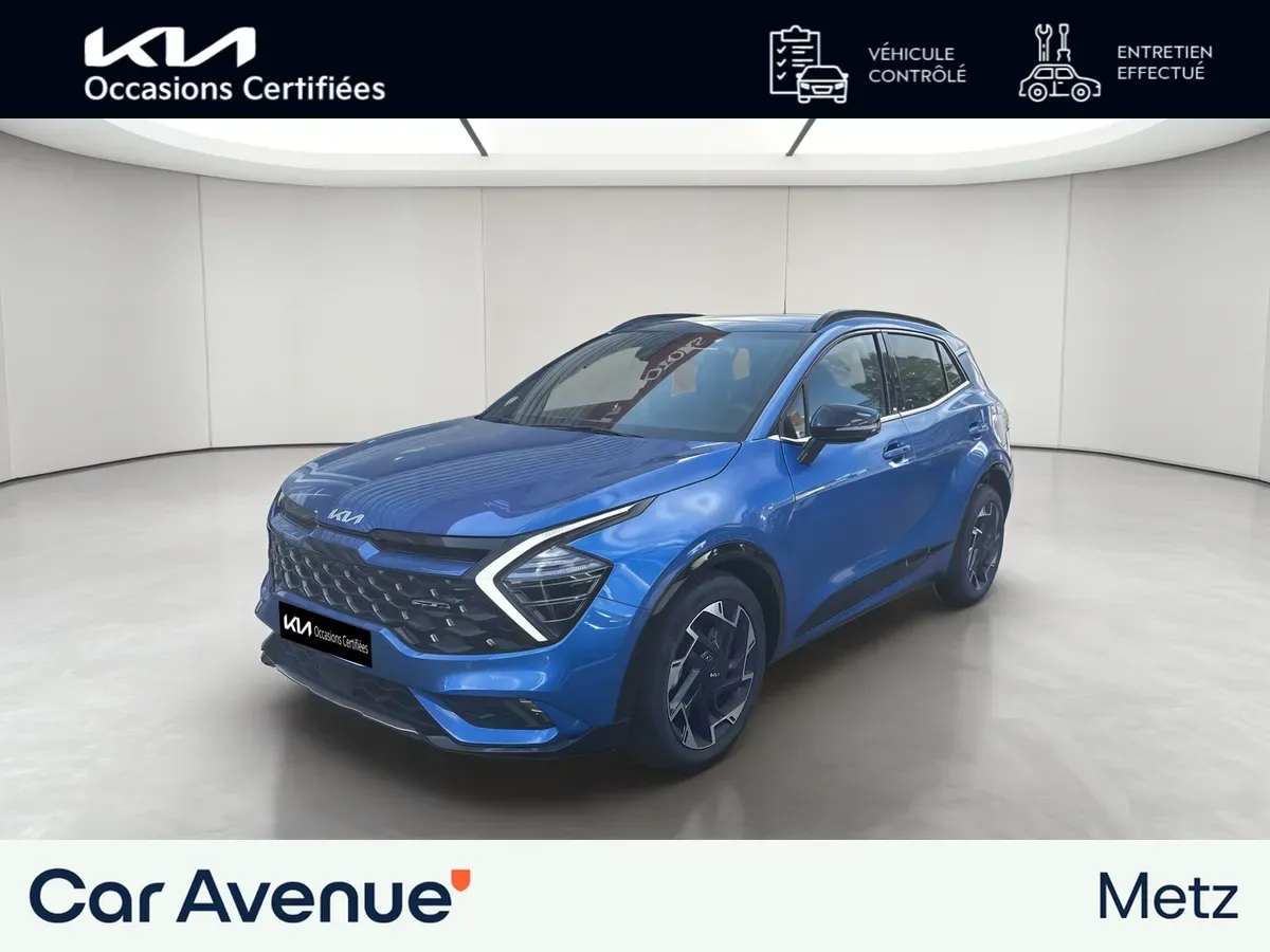 Kia Sportage blue fame d'occasion