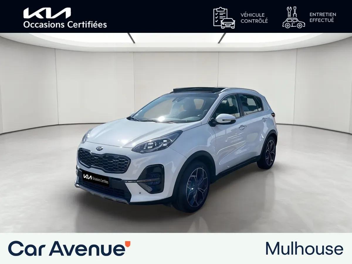 Kia Sportage blanc sensation d'occasion