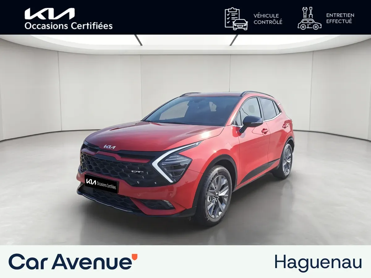 Kia Sportage rouge d'occasion