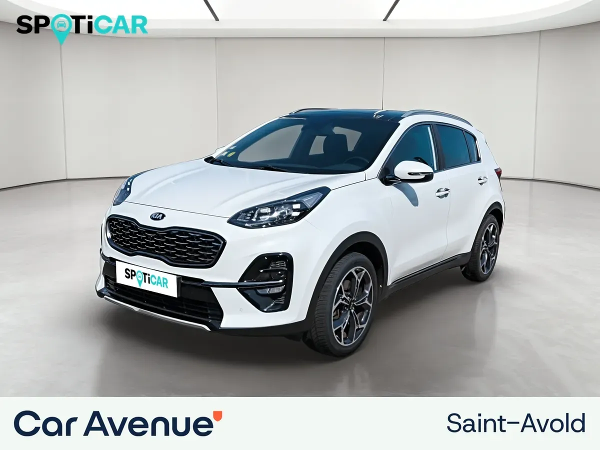 Kia Sportage blanc d'occasion