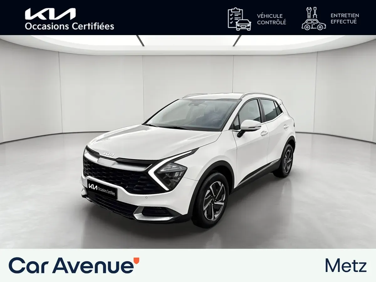 Kia Sportage blanc d'occasion