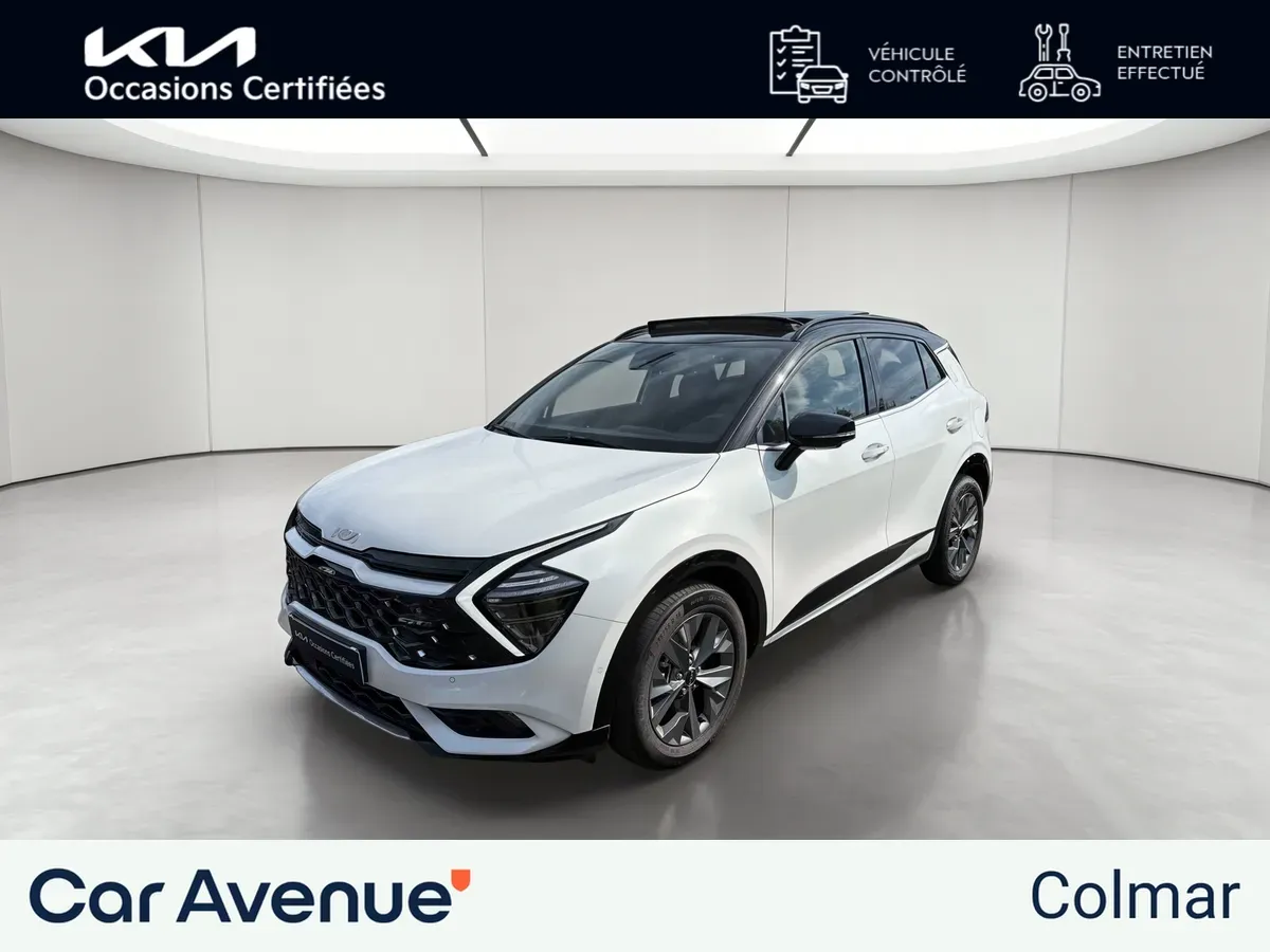 Kia Sportage deluxe white / pearl black d'occasion