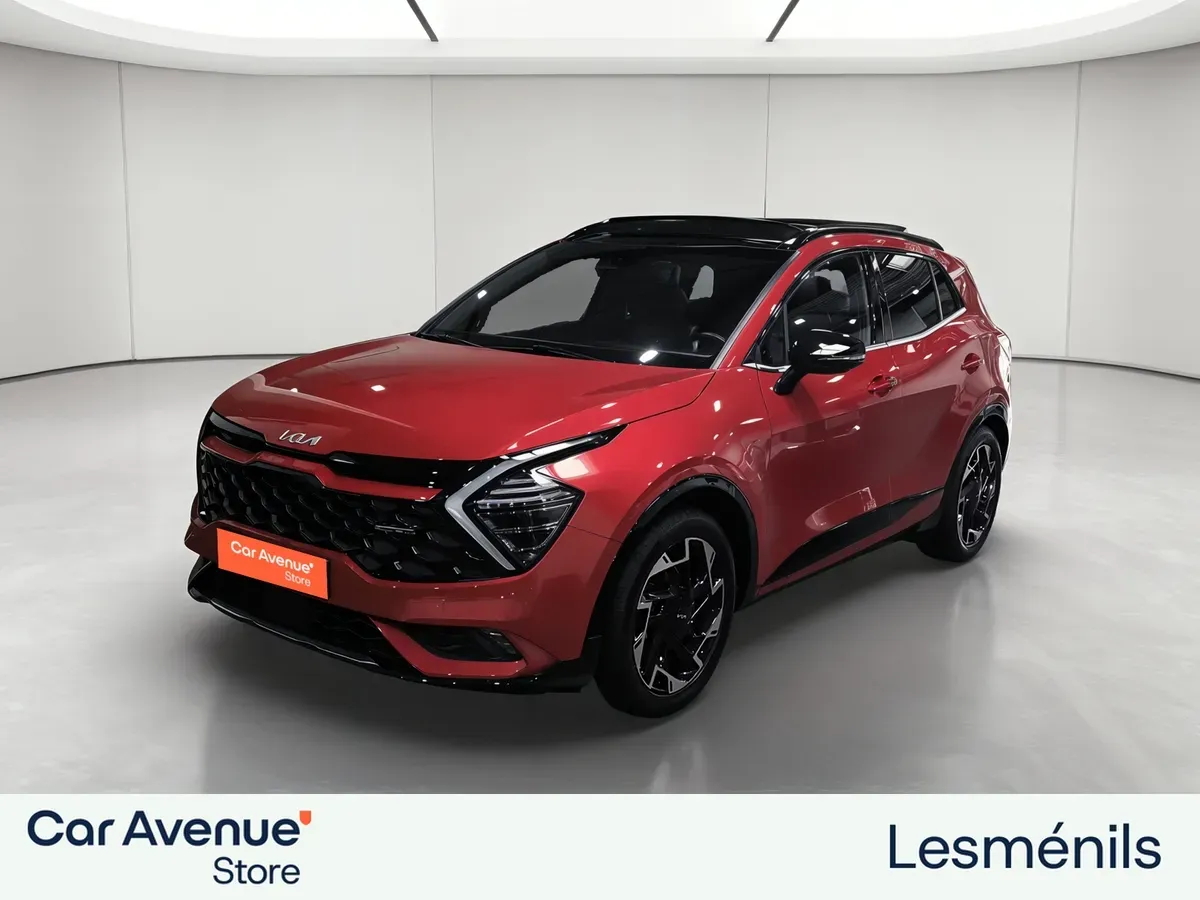 Kia Sportage rouge d'occasion