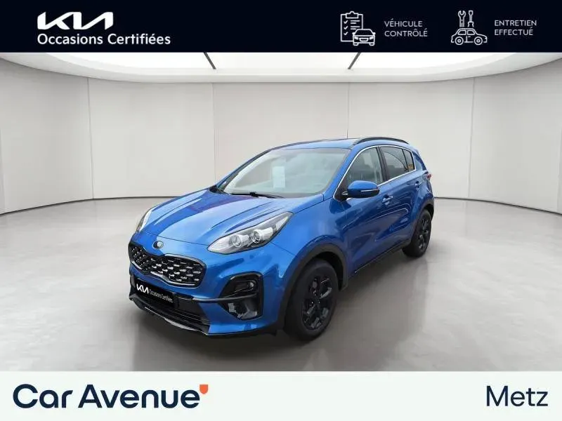 Kia Sportage bleu fusion d'occasion