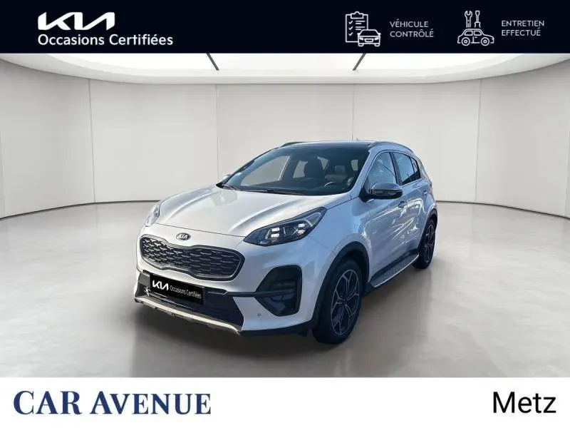 Kia Sportage blanc d'occasion