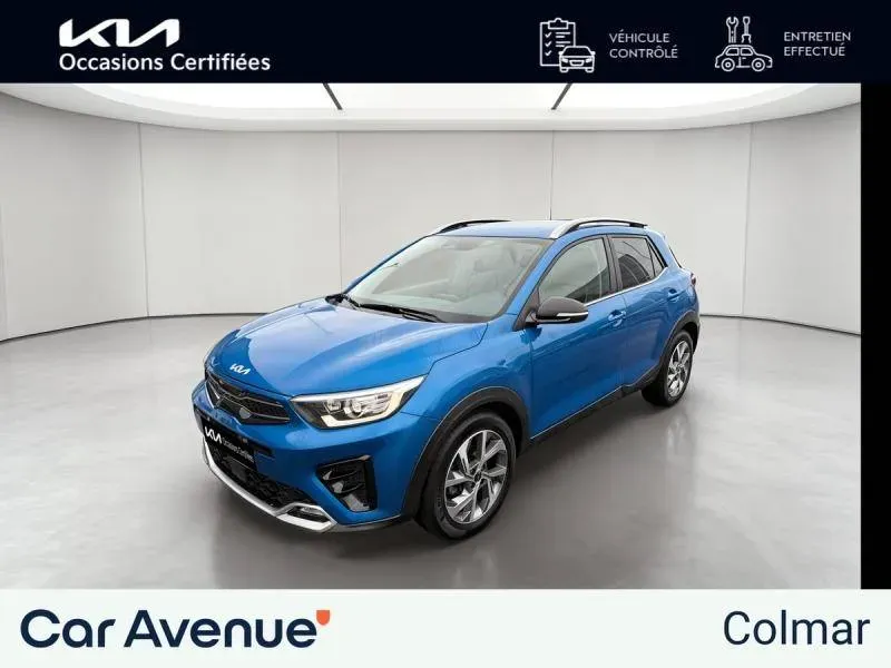 Kia Stonic bleu azur metallise d'occasion