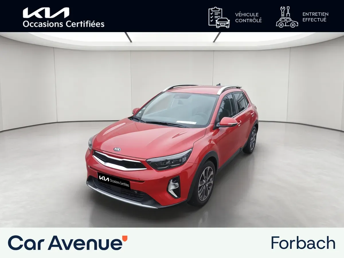 Kia Stonic signal red d'occasion