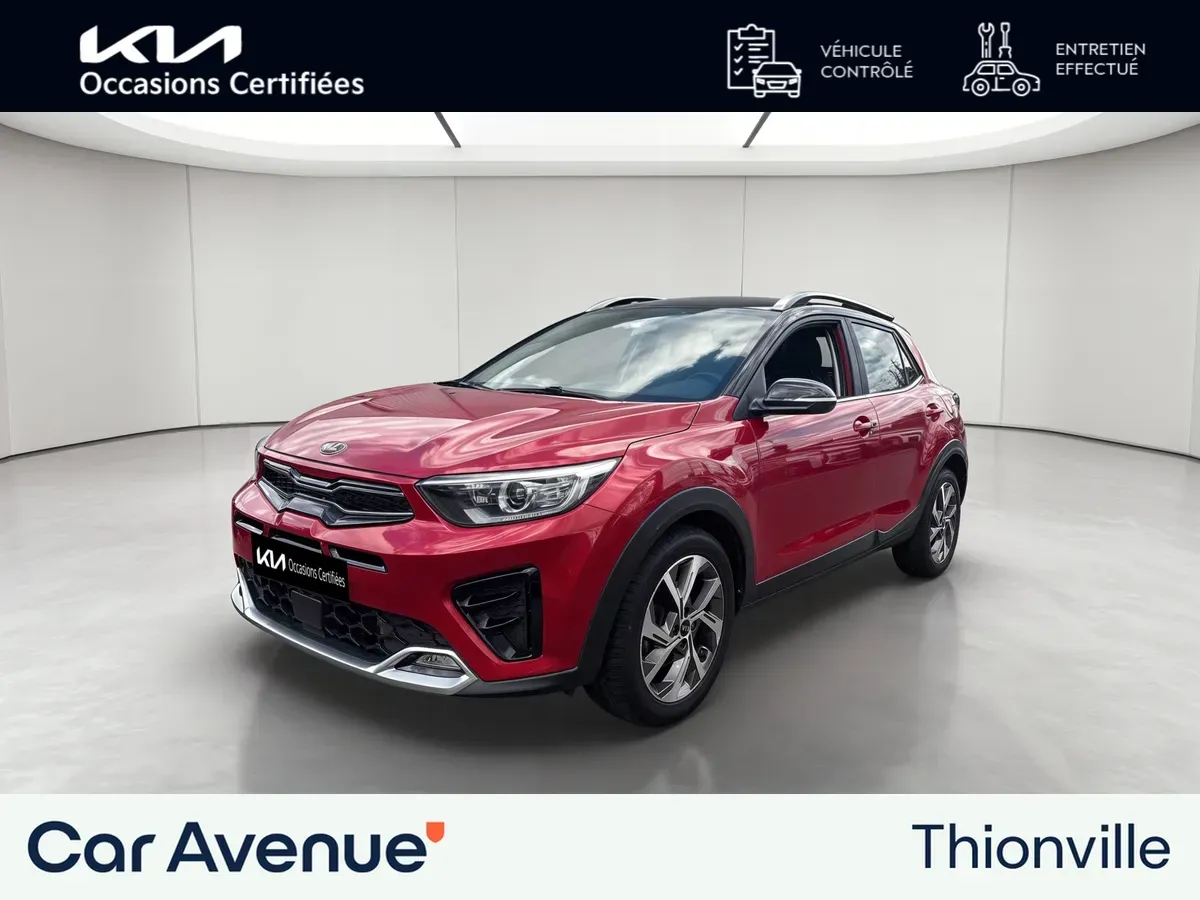 Kia Stonic rouge d'occasion