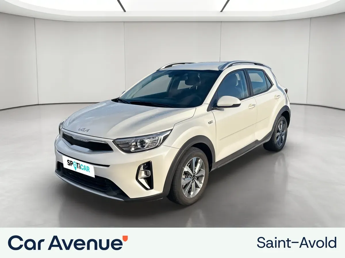 Kia Stonic blanc d'occasion