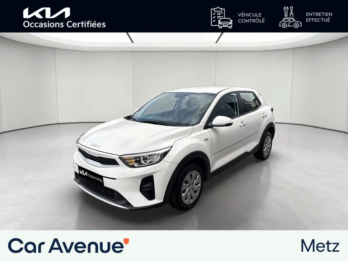 Kia Stonic blanc d'occasion