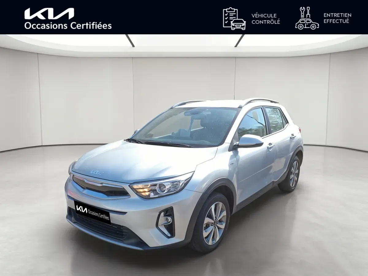 Kia Stonic sparkling silver d'occasion