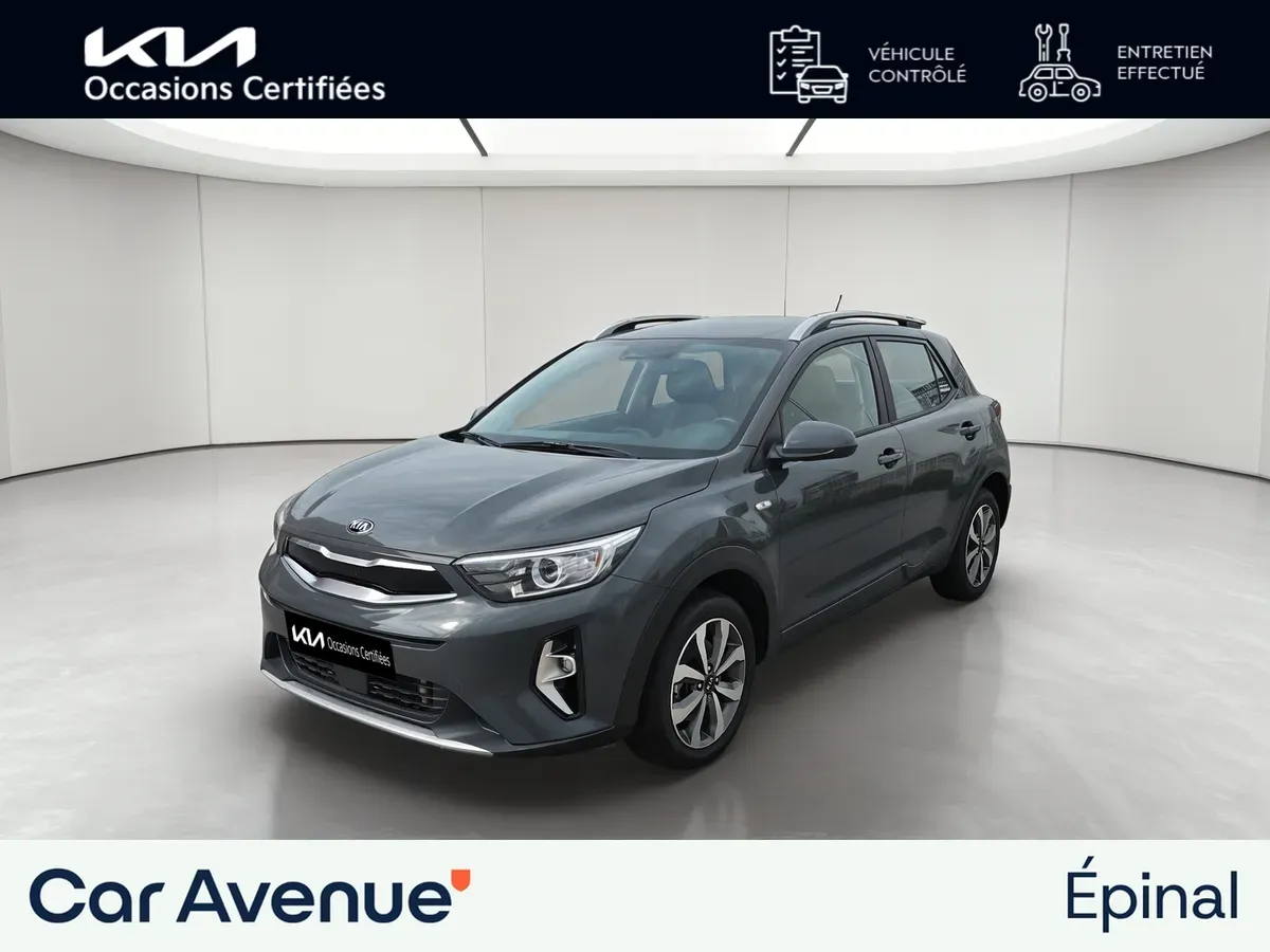 Kia Stonic bleu denim d'occasion