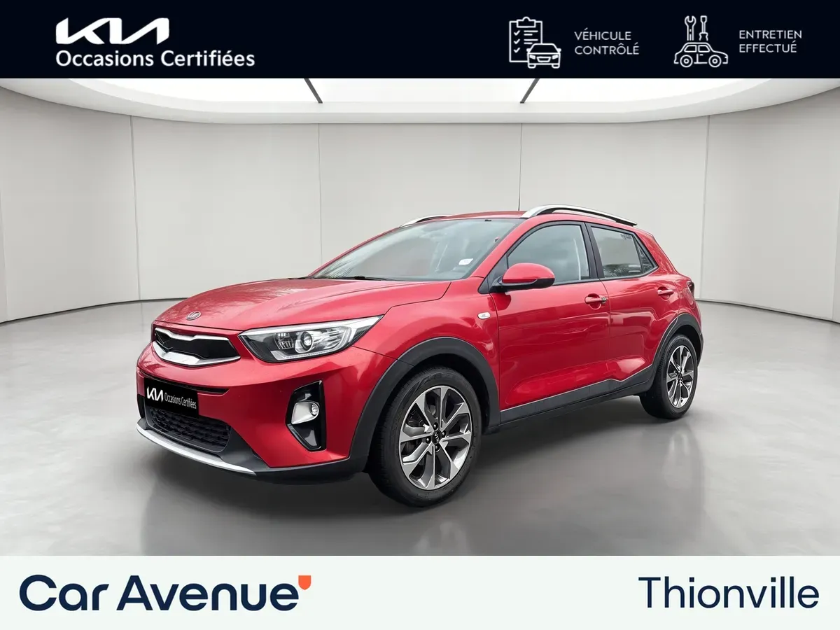 Kia Stonic rouge d'occasion