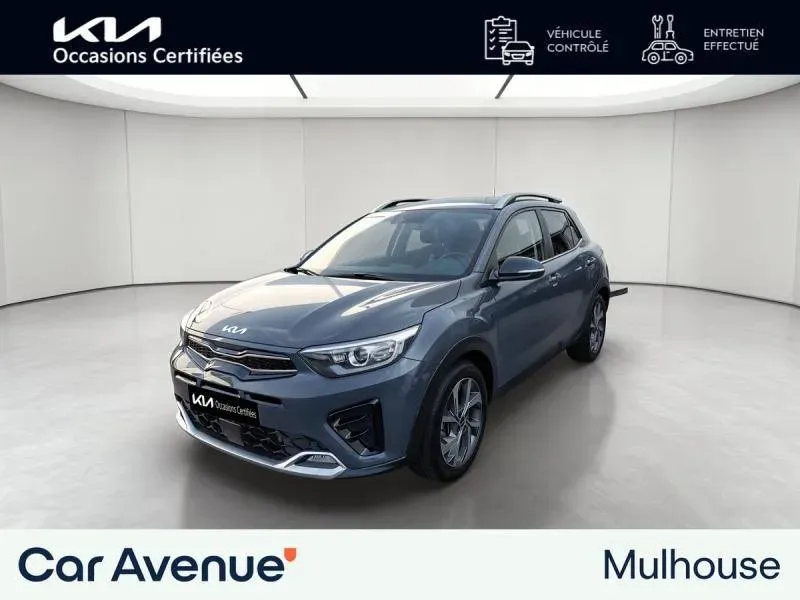 Kia Stonic gris acier metallise d'occasion