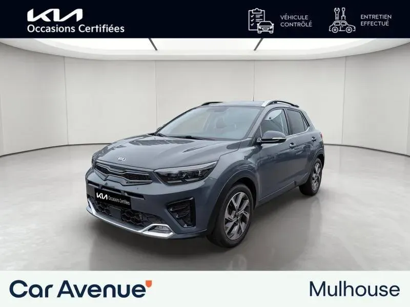 Kia Stonic gris magnetique metallise d'occasion