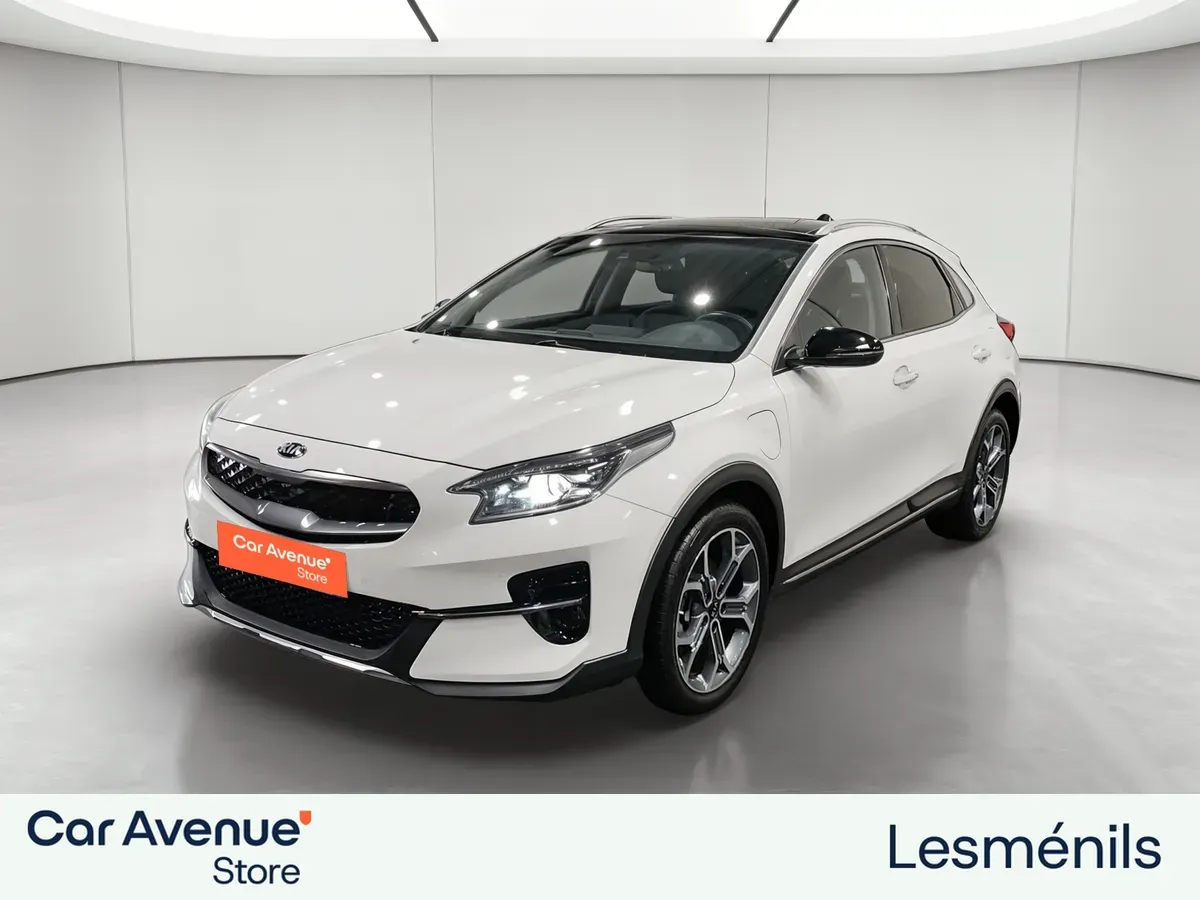 Kia XCEED HYBRIDE RECHARGEABLE blanc d'occasion